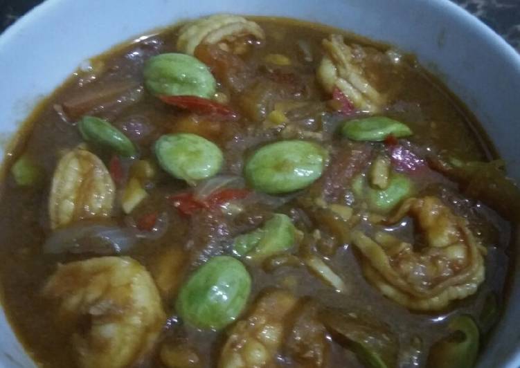 Resep Udang Pete kecap yang Menggugah Selera