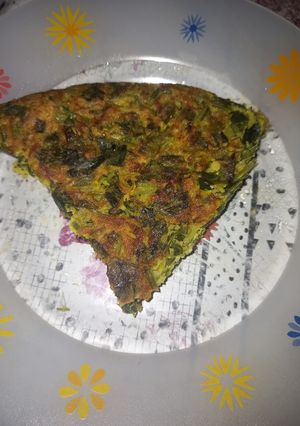 عکسی از دستور کوکو سبزی