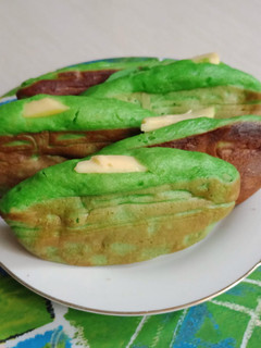 Foto resep Pukis pandan keto