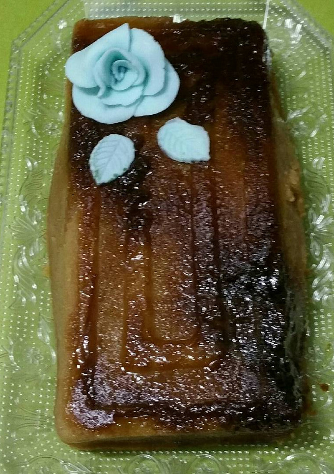 Una foto de Flan al microondas
