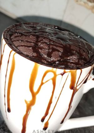 A picture of Chocolate mug cake 🍰.