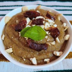 Quinoa halwa A picture of Quinoa halwa.