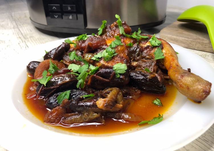 Pollo Marroquí en cocción lenta con Chup Chup Matic (Crock Pot)