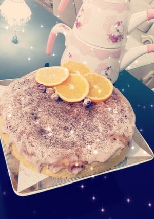 عکسی از دستور کیک پرتقالی
