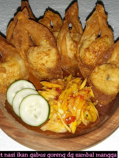 Foto resep Pangsit Nasi Ikan Gabus Goreng dengan Sambal Mangga