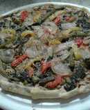 Tarta ligth de jurel y acelga