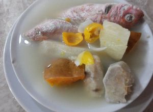 Una foto de Sancocho  de pescado