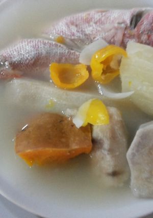 Una foto de Sancocho  de pescado