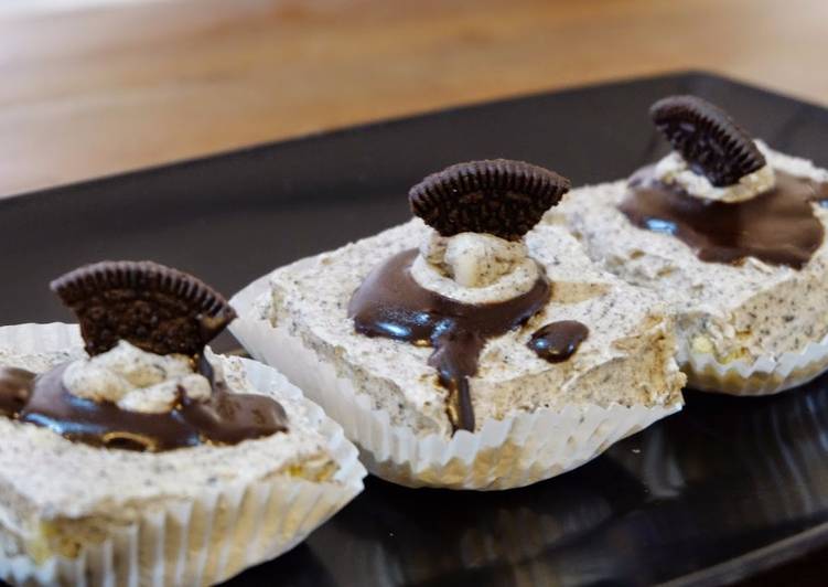 Resep Black and white mini cake Anti Gagal