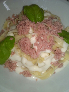 Foto di Tagliatelle di semola con besciamella e mortazza 😀