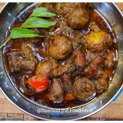A picture of Mushroom masala.