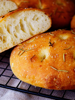 A picture of Homemade Rosemary Focaccia Bread.