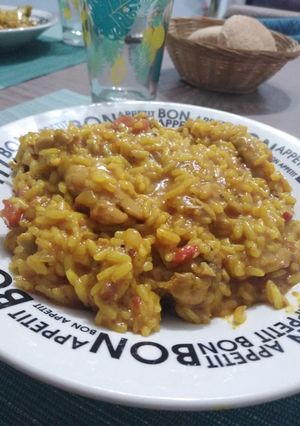 Una foto de Arroz con pollo😁