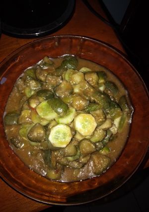 Foto resep Oseng terong hijau