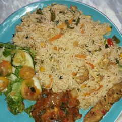 A picture of French rice.