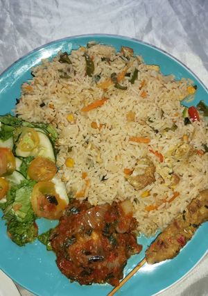 A picture of French rice.
