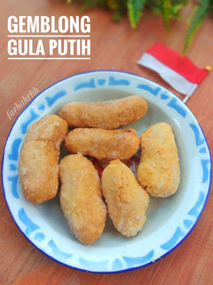 Foto resep Gemblong/ Getas/ Gegetas Gula Putih