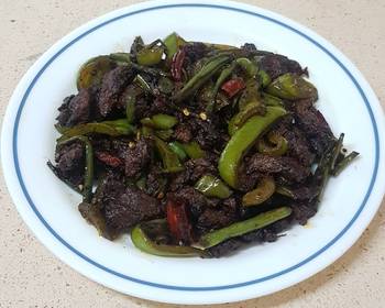 Best Recipe Spicy Beef stir fry Most Delicious