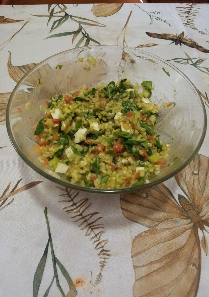 Una foto de Ensalada fresquita de bulgur