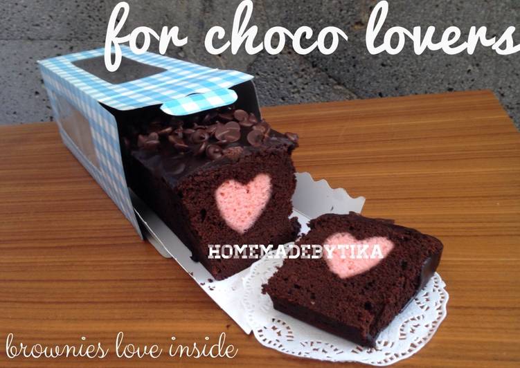 Brownies love(putih telur)