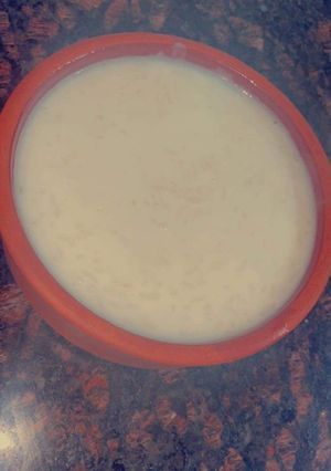 صورة لوصفة رز بالحليب 😍🤤