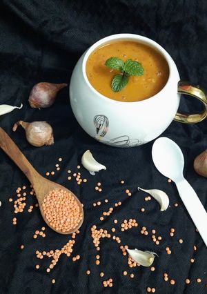 রেড লেনটিল স্যুপ (red lentil soup recipe in Bengali) রেসিপির প্রধান ছবি