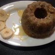 Postre de avena y plátano