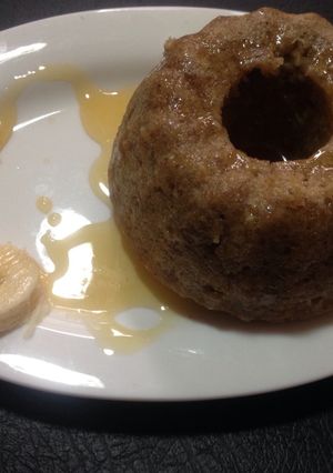 Una foto de Postre de avena y plátano