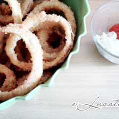 A picture of Onion spicy ring.