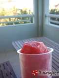Watermelon granita