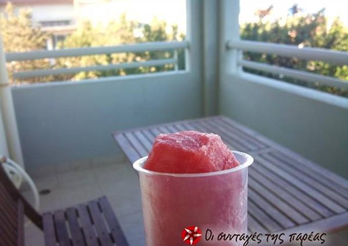 Watermelon granita