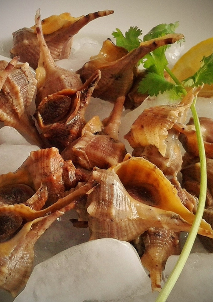 Una foto de Cañaíllas cocidas