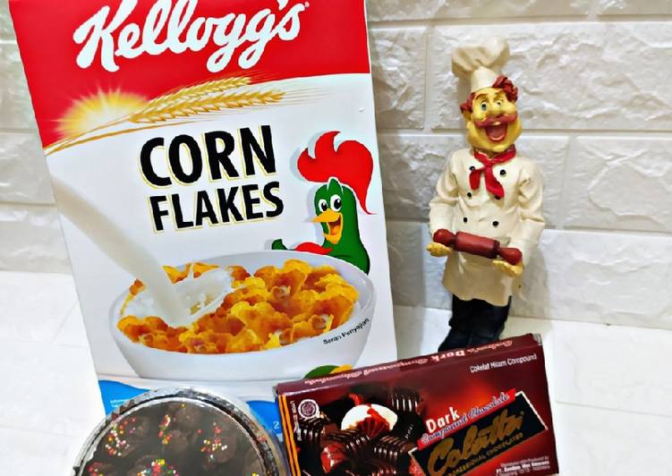 Cara Gampang Membuat Chocco corn flakes simpel dan mudah yang Bisa Manjain Lidah