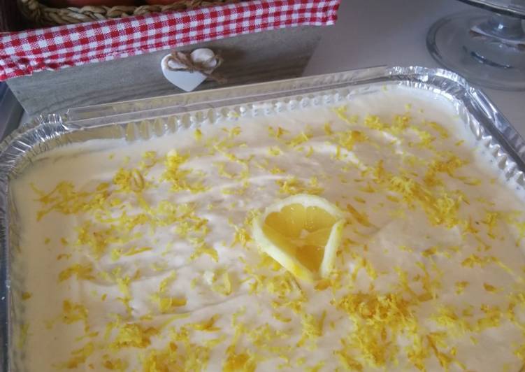 Tiramisù al limone