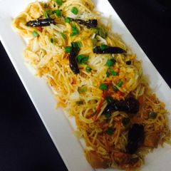 A picture of Singaporean rice.