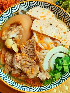 Hình của món Bún bò Huế.