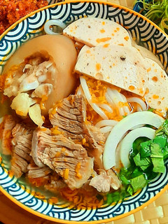 Hình của món Bún bò Huế.