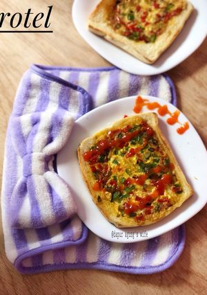 Foto resep ROTeL (roti telor)simpel,enak,murah