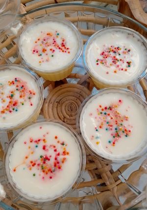 Foto resep Puding Susu Keju vla Creamy