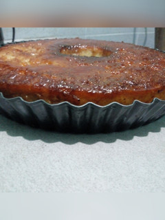 Una foto de Budín de pan express (con agua)