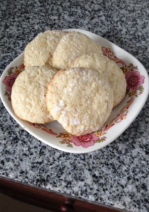 Una foto de Polvorones de jengibre