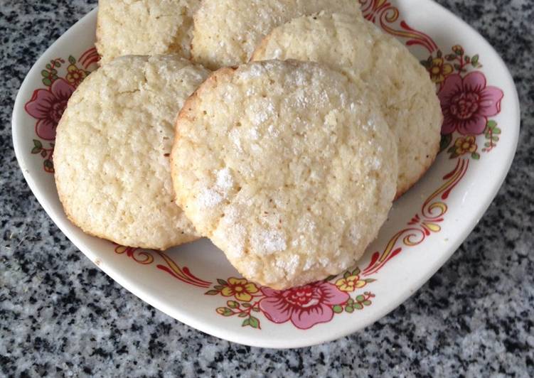 Polvorones de jengibre