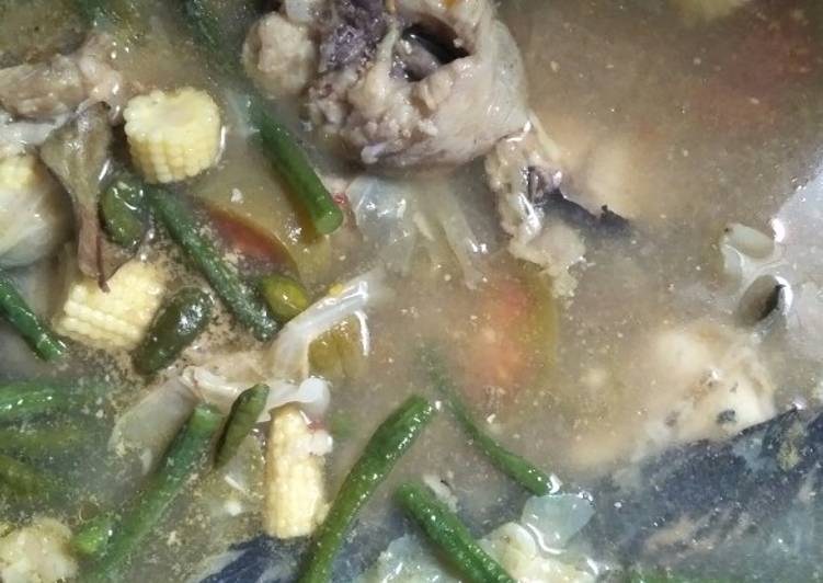 Cara buat Sayur asem ikan sembilang yang nikmat dan Mudah Dibuat