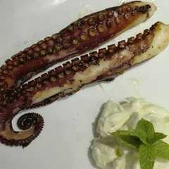 Una foto de Pulpo a la parrilla
