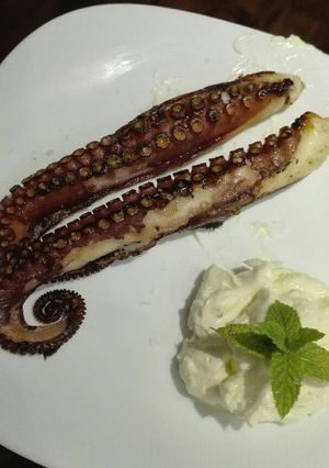 Una foto de Pulpo a la parrilla