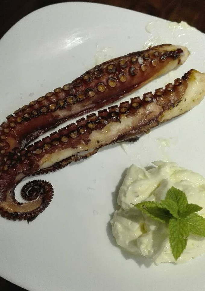 Una foto de Pulpo a la parrilla