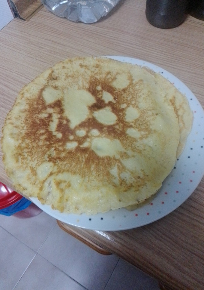 Una foto de Crepes dulces