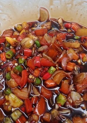 Foto resep Sambal kecap untuk sate ayam ala aku