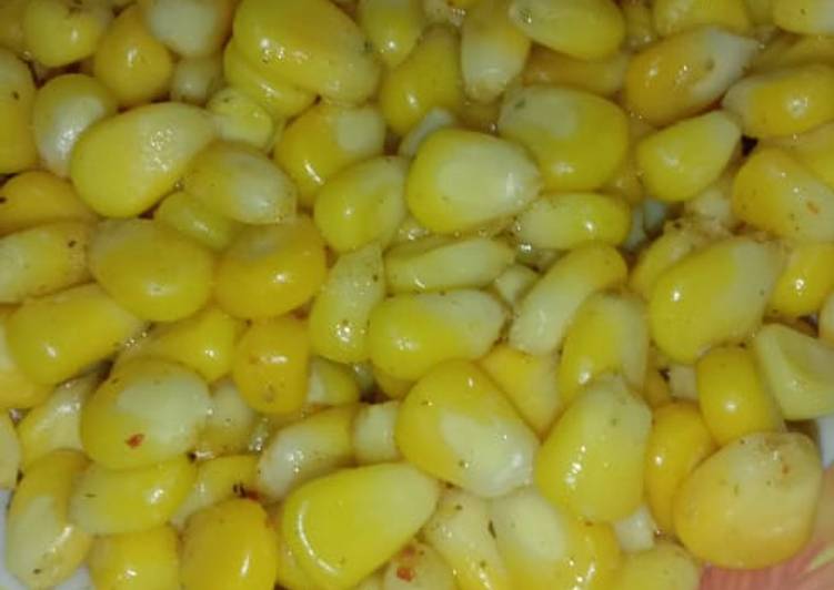 Recipe of Super Quick Homemade Corn chat