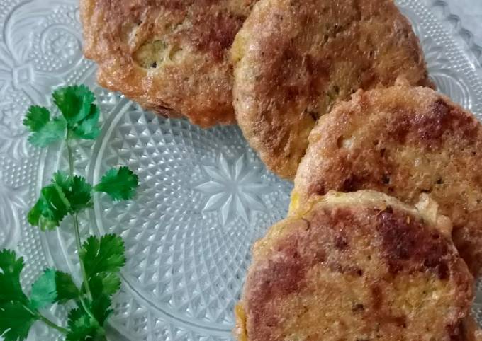 Steps to Prepare Delicious Chicken Shami kabab😋